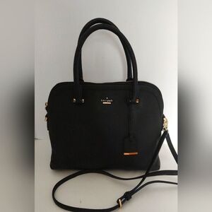 Kate Spade New York Black Purse/Tote with Handles/Adjustable Shoulder straps